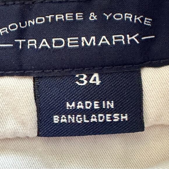Roundtree & Yorke coral casual shorts size 34
 b23 - Picture 2 of 5